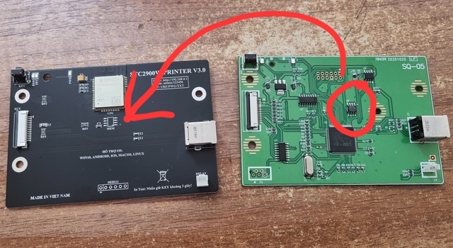 Nâng cấp bộ nhớ đệm cho card STC2900W V3.0